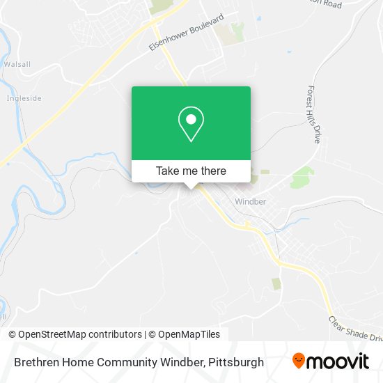 Mapa de Brethren Home Community Windber