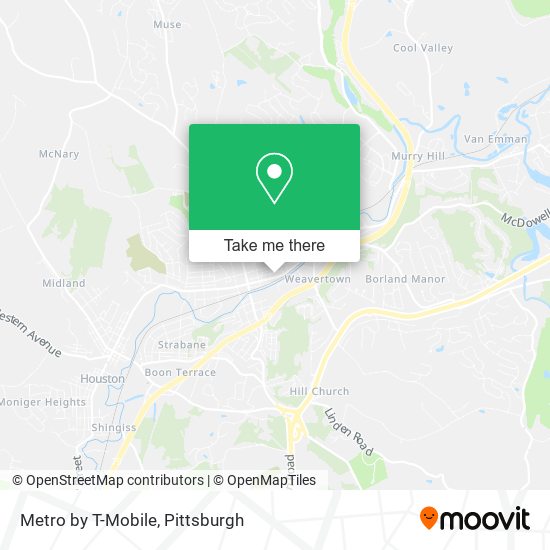 Metro by T-Mobile map