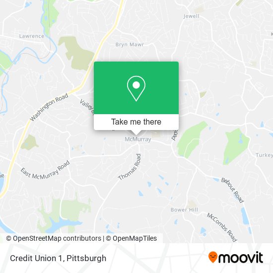 Credit Union 1 map