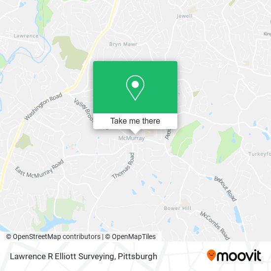 Mapa de Lawrence R Elliott Surveying