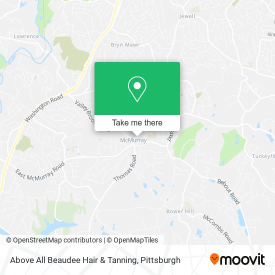 Above All Beaudee Hair & Tanning map