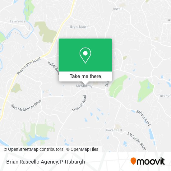 Mapa de Brian Ruscello Agency