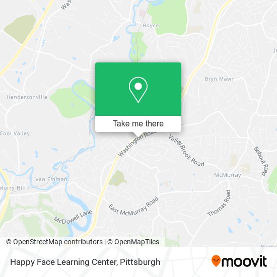 Mapa de Happy Face Learning Center