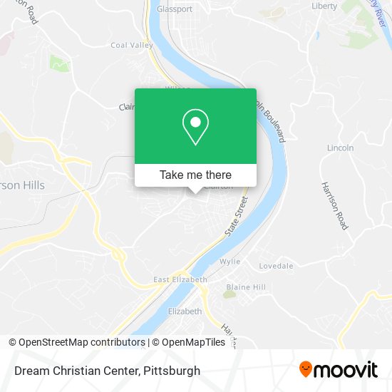Mapa de Dream Christian Center