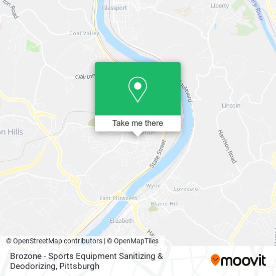 Mapa de Brozone - Sports Equipment Sanitizing & Deodorizing