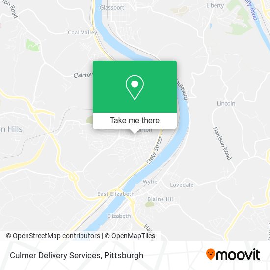 Culmer Delivery Services map