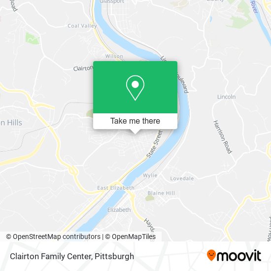 Mapa de Clairton Family Center