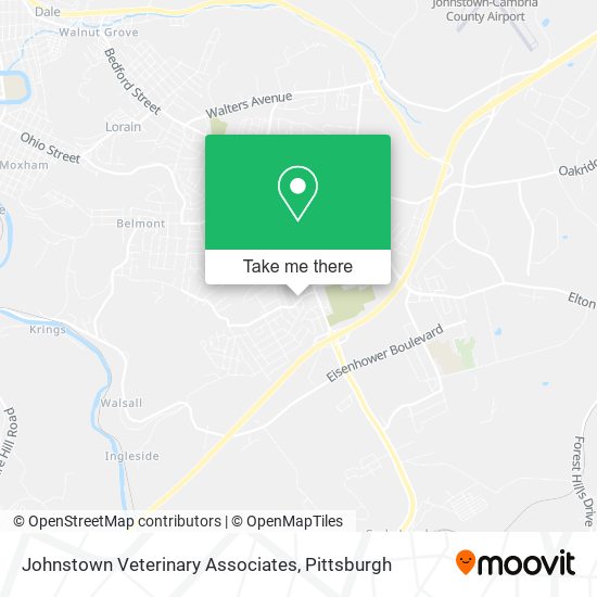 Mapa de Johnstown Veterinary Associates