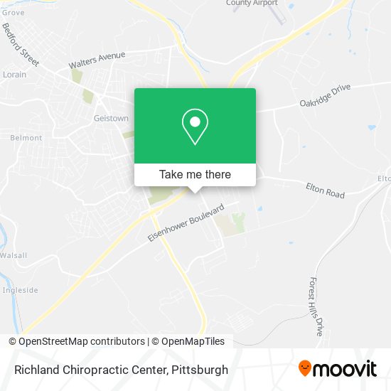 Richland Chiropractic Center map