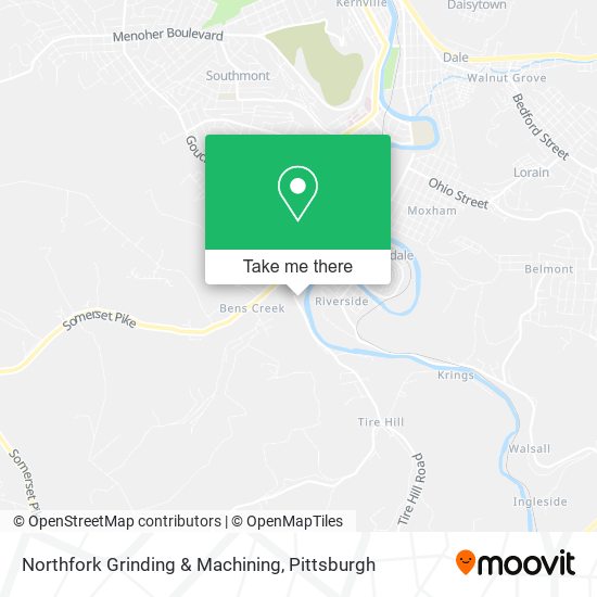 Northfork Grinding & Machining map