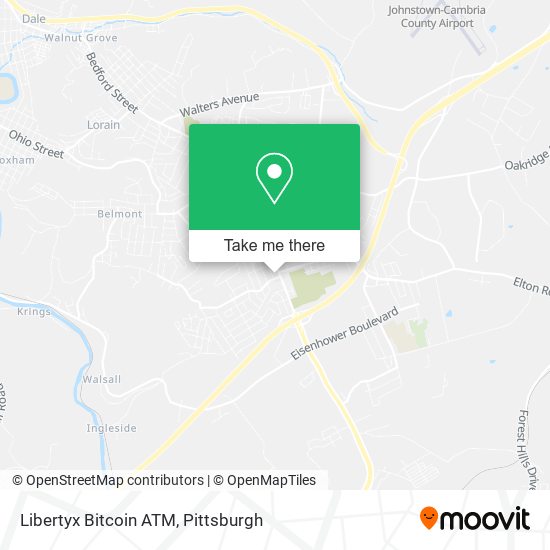 Mapa de Libertyx Bitcoin ATM