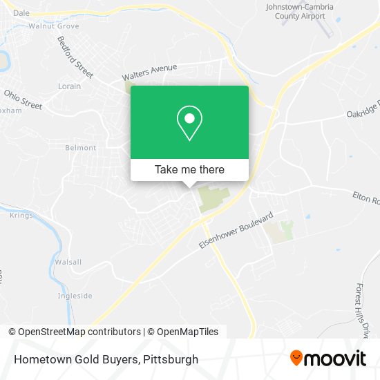 Mapa de Hometown Gold Buyers