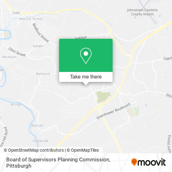 Board of Supervisors Planning Commission map