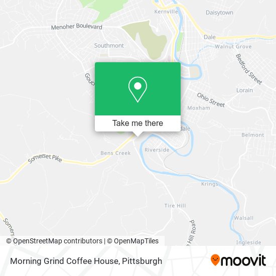 Mapa de Morning Grind Coffee House