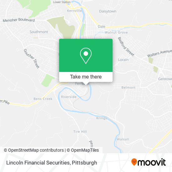 Lincoln Financial Securities map