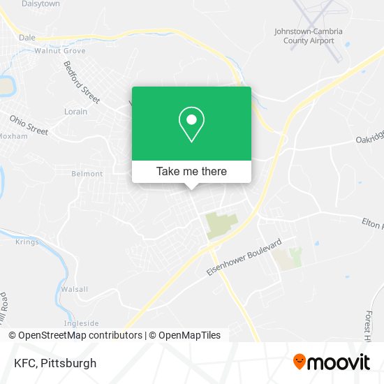 KFC map