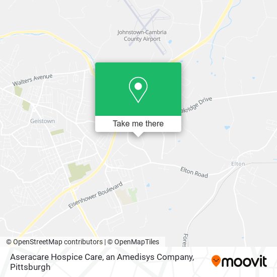 Aseracare Hospice Care, an Amedisys Company map