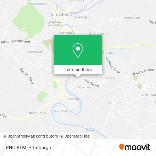 PNC ATM map