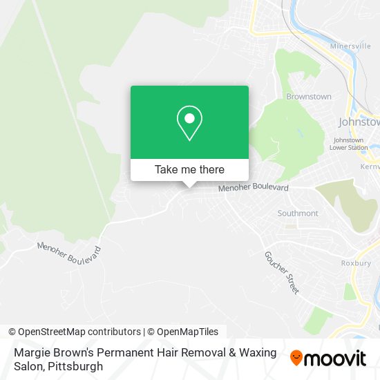 Margie Brown's Permanent Hair Removal & Waxing Salon map