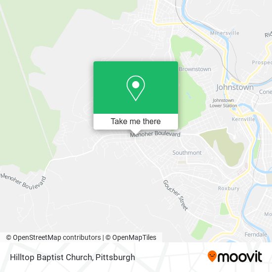 Mapa de Hilltop Baptist Church