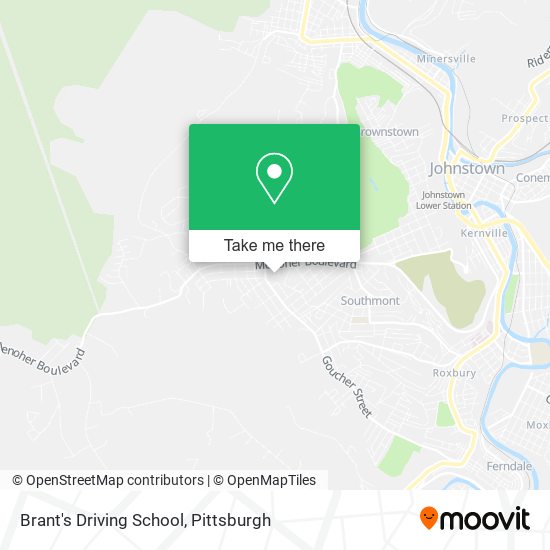 Mapa de Brant's Driving School