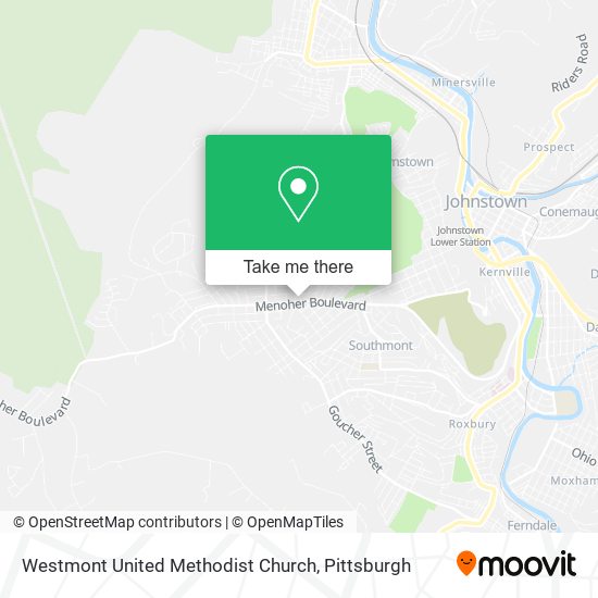 Westmont United Methodist Church map