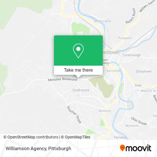 Williamson Agency map