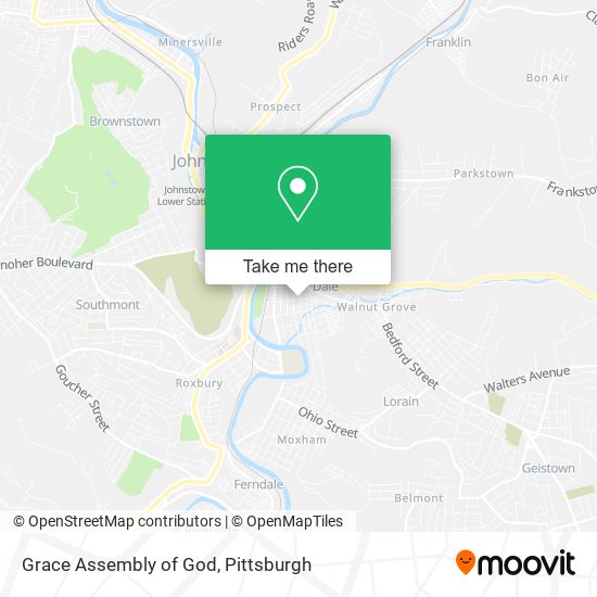 Grace Assembly of God map