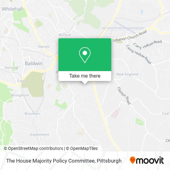 The House Majority Policy Committee map