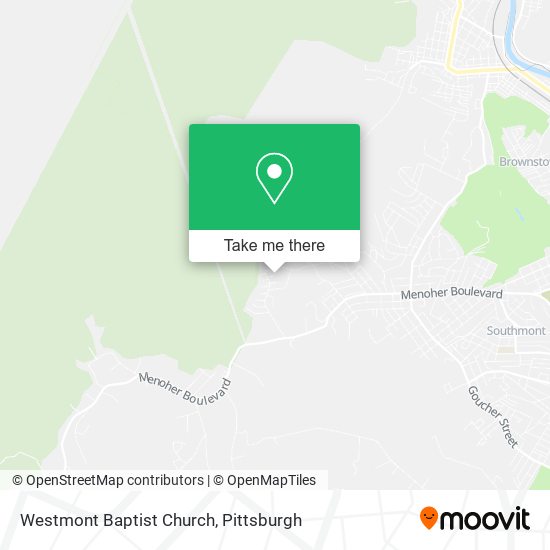 Mapa de Westmont Baptist Church