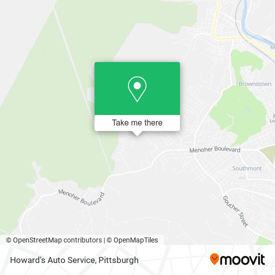 Howard's Auto Service map