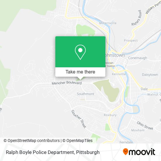 Ralph Boyle Police Department map