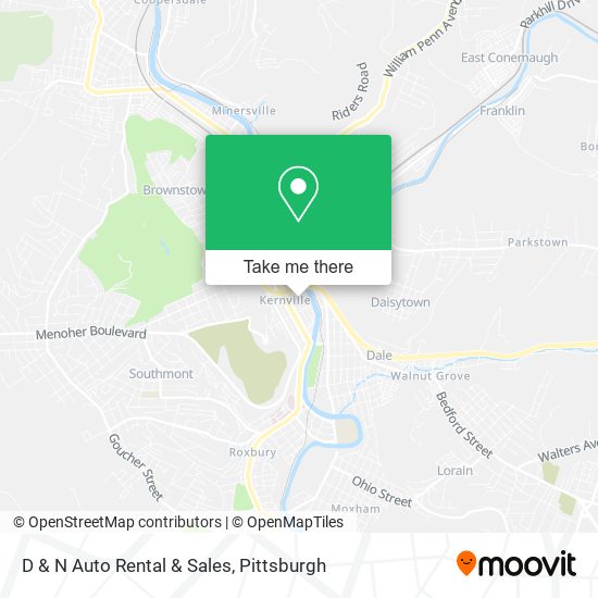 Mapa de D & N Auto Rental & Sales