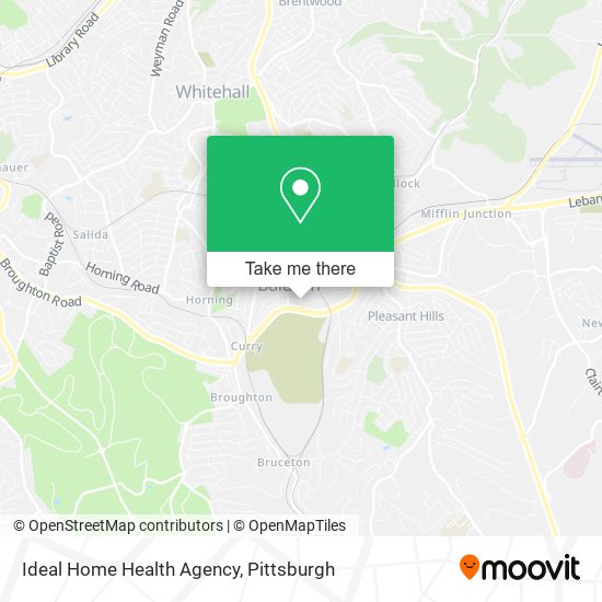 Ideal Home Health Agency map