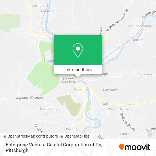 Mapa de Enterprise Venture Capital Corporation of Pa