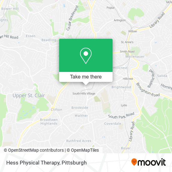 Mapa de Hess Physical Therapy