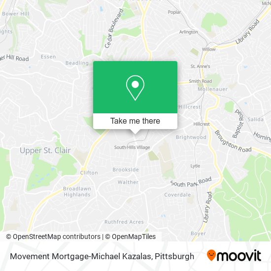 Mapa de Movement Mortgage-Michael Kazalas