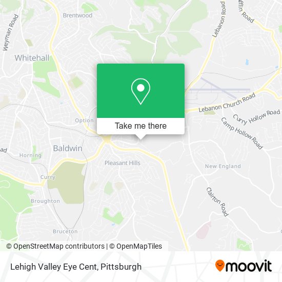 Mapa de Lehigh Valley Eye Cent
