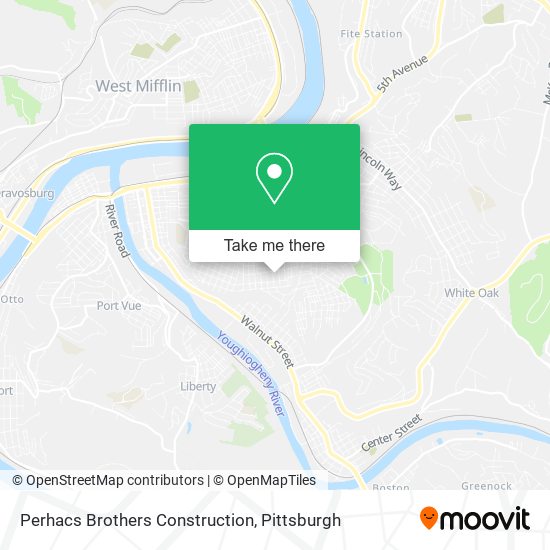 Perhacs Brothers Construction map