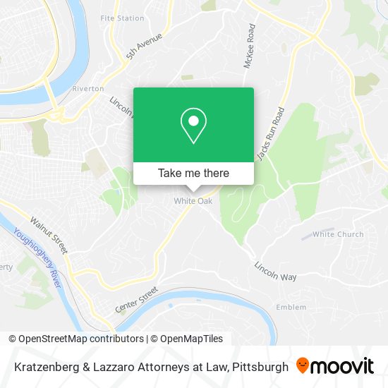 Mapa de Kratzenberg & Lazzaro Attorneys at Law