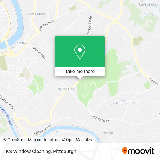 KS Window Cleaning map