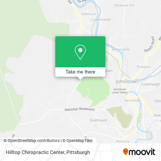 Hilltop Chiropractic Center map