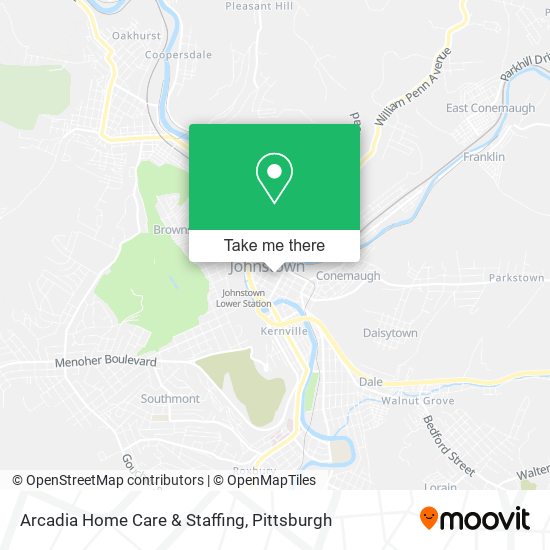 Mapa de Arcadia Home Care & Staffing