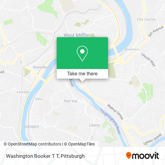 Washington Booker T T map