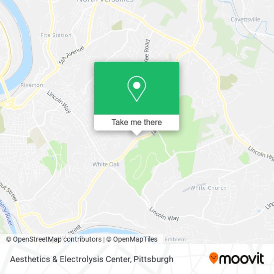 Mapa de Aesthetics & Electrolysis Center