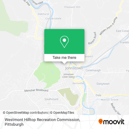 Mapa de Westmont Hilltop Recreation Commission