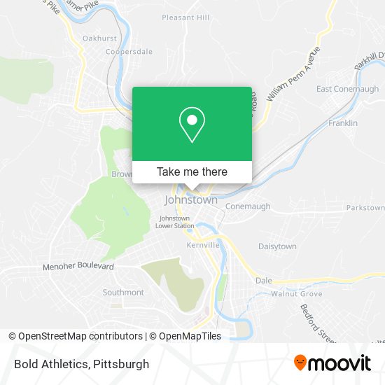 Mapa de Bold Athletics