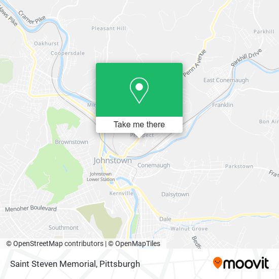 Mapa de Saint Steven Memorial
