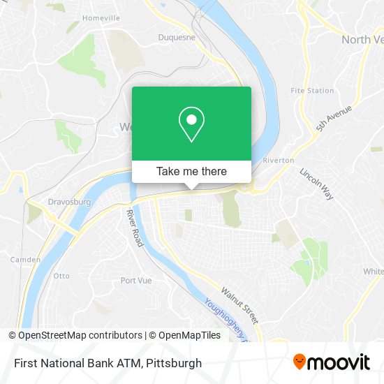 First National Bank ATM map