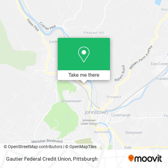 Mapa de Gautier Federal Credit Union